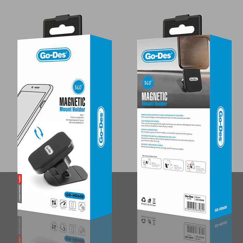 Go Des GD-HD608 Magnetic Araç Telefon Tutucu - 1