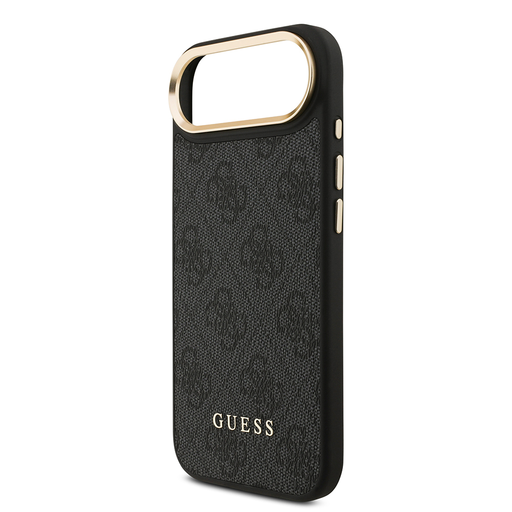 Apple iPhone 17 Air Uyumlu Kılıf Guess Orjinal Lisanslı M-safe Şarj Özellikli 4G Metal Büyük Logolu Kartlıklı Kapak - 14