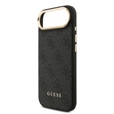 Apple iPhone 17 Air Uyumlu Kılıf Guess Orjinal Lisanslı M-safe Şarj Özellikli 4G Metal Büyük Logolu Kartlıklı Kapak - 14