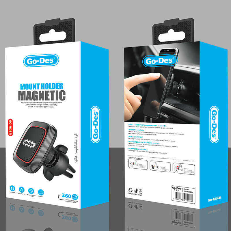 Go Des GD-HD611 Magnetic Araç Telefon Tutucu - 1