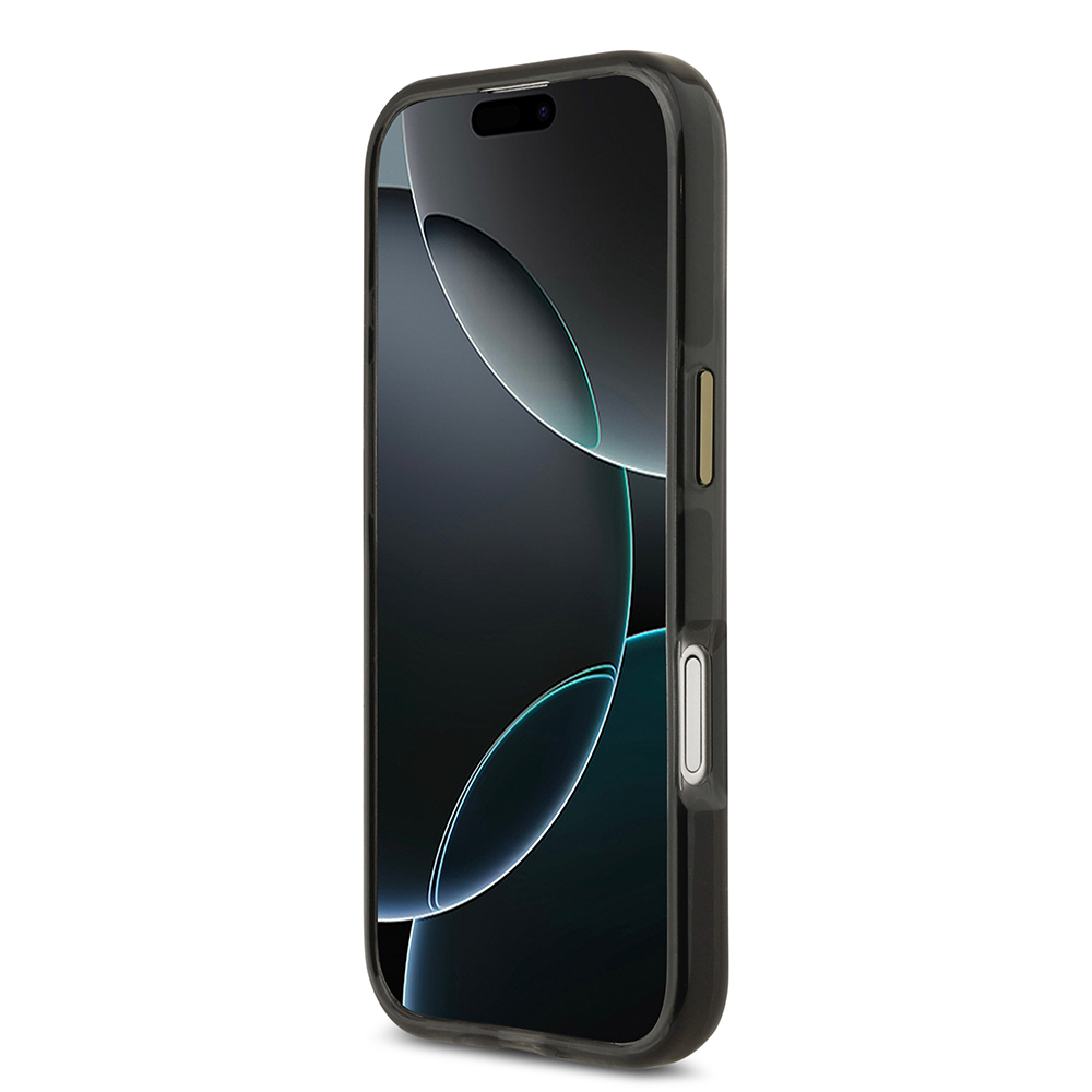 Apple iPhone 17 Uyumlu Kılıf Lacoste Orjinal Lisanslı M-safe Şarj Özellikli Gold Timsah Logolu Buzlu Kapak - 11