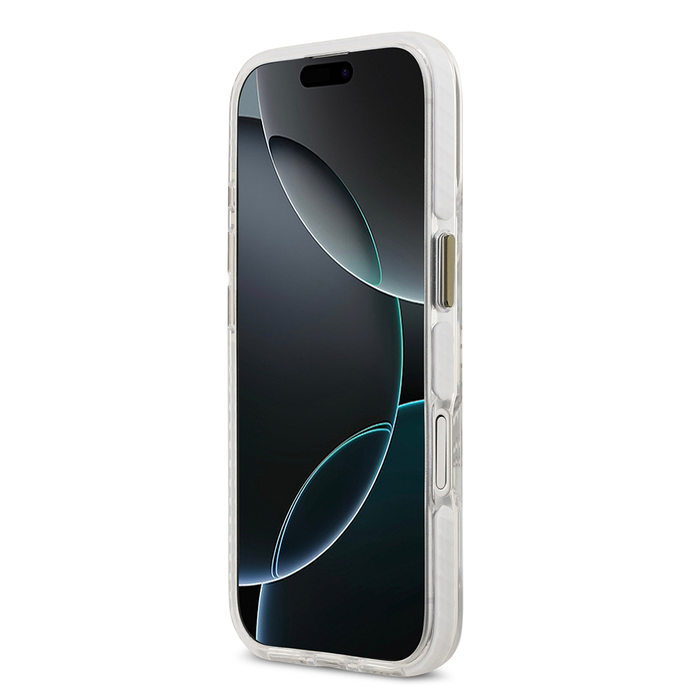 Apple iPhone 17 Uyumlu Kılıf Lacoste Orjinal Lisanslı M-safe Şarj Özellikli Gold Timsah Logolu Buzlu Kapak - 18