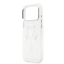 Apple iPhone 17 Pro Max Uyumlu Kılıf Guess Orjinal Lisanslı M-safe Şarj Özellikli IML Baskılı Üçgen Logolu Metal Kamera Çerçeveli Kapak - 5