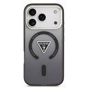 Apple iPhone 17 Pro Max Uyumlu Kılıf Guess Orjinal Lisanslı M-safe Şarj Özellikli IML Baskılı Üçgen Logolu Metal Kamera Çerçeveli Kapak - 8