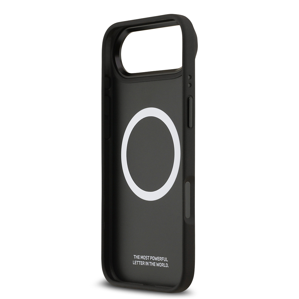 Apple iPhone 17 Air Uyumlu Kılıf BMW Orjinal Lisanslı M-safe Şarj Özellikli Karbon Fiber Metal Logolu Kevlar Kapak - 6
