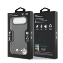 Apple iPhone 17 Air Uyumlu Kılıf BMW Orjinal Lisanslı M-safe Şarj Özellikli Karbon Fiber Metal Logolu Kevlar Kapak - 7