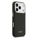Apple iPhone 17 Pro Uyumlu Kılıf Lacoste Orjinal Lisanslı M-safe Şarj Özellikli Champs Elysees PU Deri Tasarımlı Kapak - 9