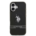 Apple iPhone 17 Uyumlu Kılıf U.S. Polo Assn. Orjinal Lisanslı M-safe Şarj Özellikli IML Double Horse Stripe Logolu Kapak - 2