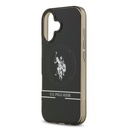 Apple iPhone 17 Uyumlu Kılıf U.S. Polo Assn. Orjinal Lisanslı M-safe Şarj Özellikli IML Double Horse Stripe Logolu Kapak - 5