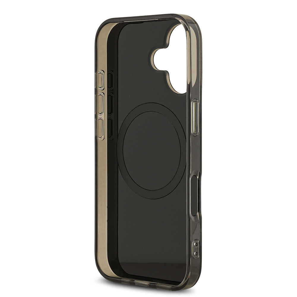 Apple iPhone 17 Uyumlu Kılıf U.S. Polo Assn. Orjinal Lisanslı M-safe Şarj Özellikli IML Double Horse Stripe Logolu Kapak - 6