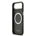 Apple iPhone 17 Air Uyumlu Kılıf Lacoste Orjinal Lisanslı M-safe Şarj Özellikli Champs Elysees PU Deri Tasarımlı Kapak - 6