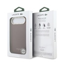 Apple iPhone 17 Air Uyumlu Kılıf Lacoste Orjinal Lisanslı M-safe Şarj Özellikli Champs Elysees PU Deri Tasarımlı Kapak - 21