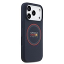Apple iPhone 17 Pro Max Uyumlu Kılıf Redbull Orjinal Lisanslı M-safe Şarj Özellikli Kırmızı Halka ve Logo Silikon Kapak - 3