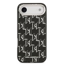 Apple iPhone 17 Air Uyumlu Kılıf Orjinal Lisanslı M-safe Şarj Özellikli Karl Lagerfeld IML Baskılı Monogram Dizayn Kapak - 2
