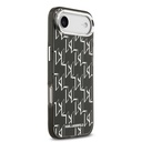 Apple iPhone 17 Air Uyumlu Kılıf Orjinal Lisanslı M-safe Şarj Özellikli Karl Lagerfeld IML Baskılı Monogram Dizayn Kapak - 3