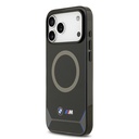 Apple iPhone 17 Pro Max Uyumlu Kılıf BMW Orjinal Lisanslı M-safe Şarj Özellikli Metal Buton Tasarımlı IML Baskılı M Dizayn Kapak - 1