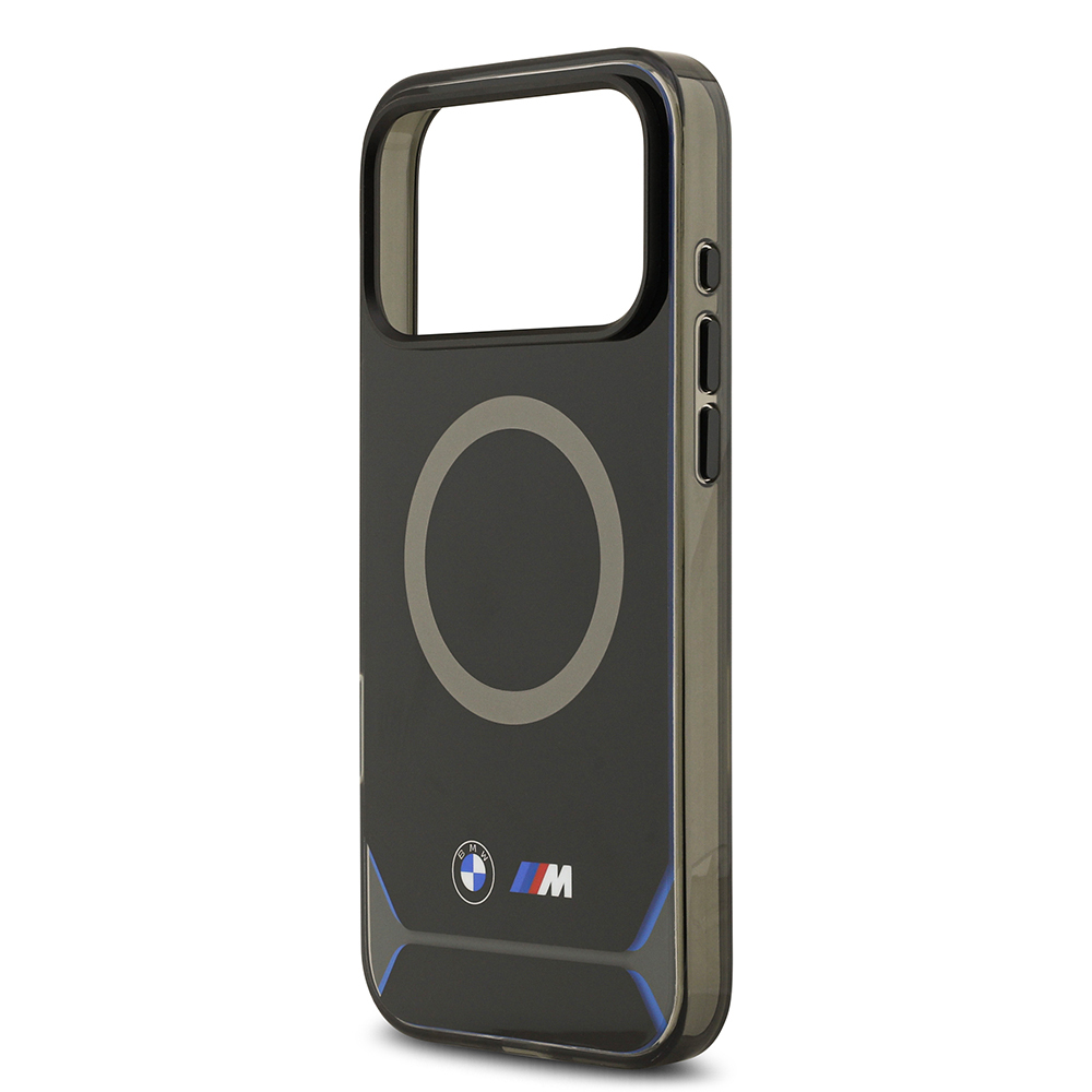 Apple iPhone 17 Pro Max Uyumlu Kılıf BMW Orjinal Lisanslı M-safe Şarj Özellikli Metal Buton Tasarımlı IML Baskılı M Dizayn Kapak - 5