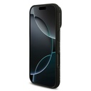 Apple iPhone 16 Pro Max Uyumlu Kılıf Lacoste Orjinal Lisanslı M-safe Şarj Özellikli Standlı PU Deri Karışık Monogram Desenli Kapak - 4