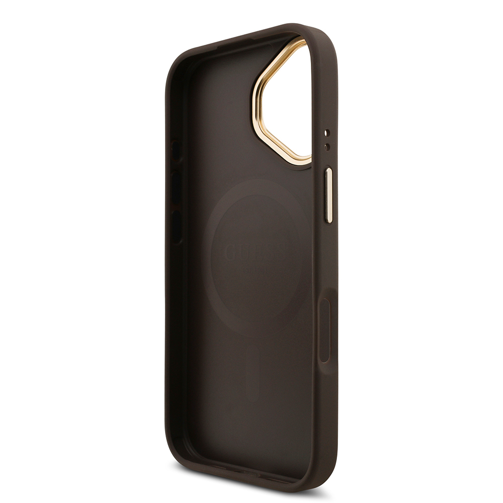 Apple iPhone 17 Uyumlu Guess Orjinal Lisanslı 4G ve Yazı Logolu Kılıf + Ekran Koruyucu + Lens Koruyucu 3in1 Aksesuar Seti - 16