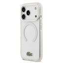 Apple iPhone 17 Pro Uyumlu Kılıf Lacoste Orjinal Lisanslı M-safe Şarj Özellikli İkonik Timsah Logolu Buzlu Kapak - 7