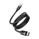 Recci RS50CC Type-C to Type-C PD Örgü Tasarımlı Hızlı Şarj Özellikli Data ve Şarj Kablosu 65W 1M - 2