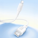 Recci RS52CC Type-C to Type-C PD Hızlı Şarj Özellikli Data ve Şarj Kablosu 65W 1M - 2