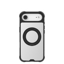 Apple iPhone 17 Air Uyumlu Kılıf M-safe Şarj Özellikli Parmak Ring Standlı Airbag Tasarımlı Mutural Obsidian Serisi Kapak - 2