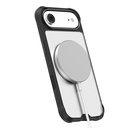 Apple iPhone 17 Air Uyumlu Kılıf M-safe Şarj Özellikli Parmak Ring Standlı Airbag Tasarımlı Mutural Obsidian Serisi Kapak - 5