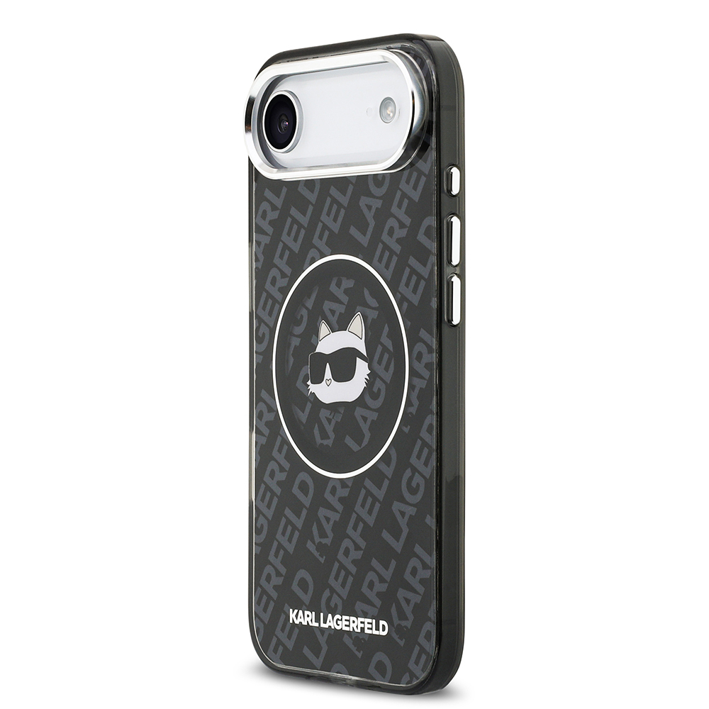 Apple iPhone 17 Air Uyumlu Kılıf Karl Lagerfeld Orjinal Lisanslı IML Baskılı Choupette Heads Kapak - 1