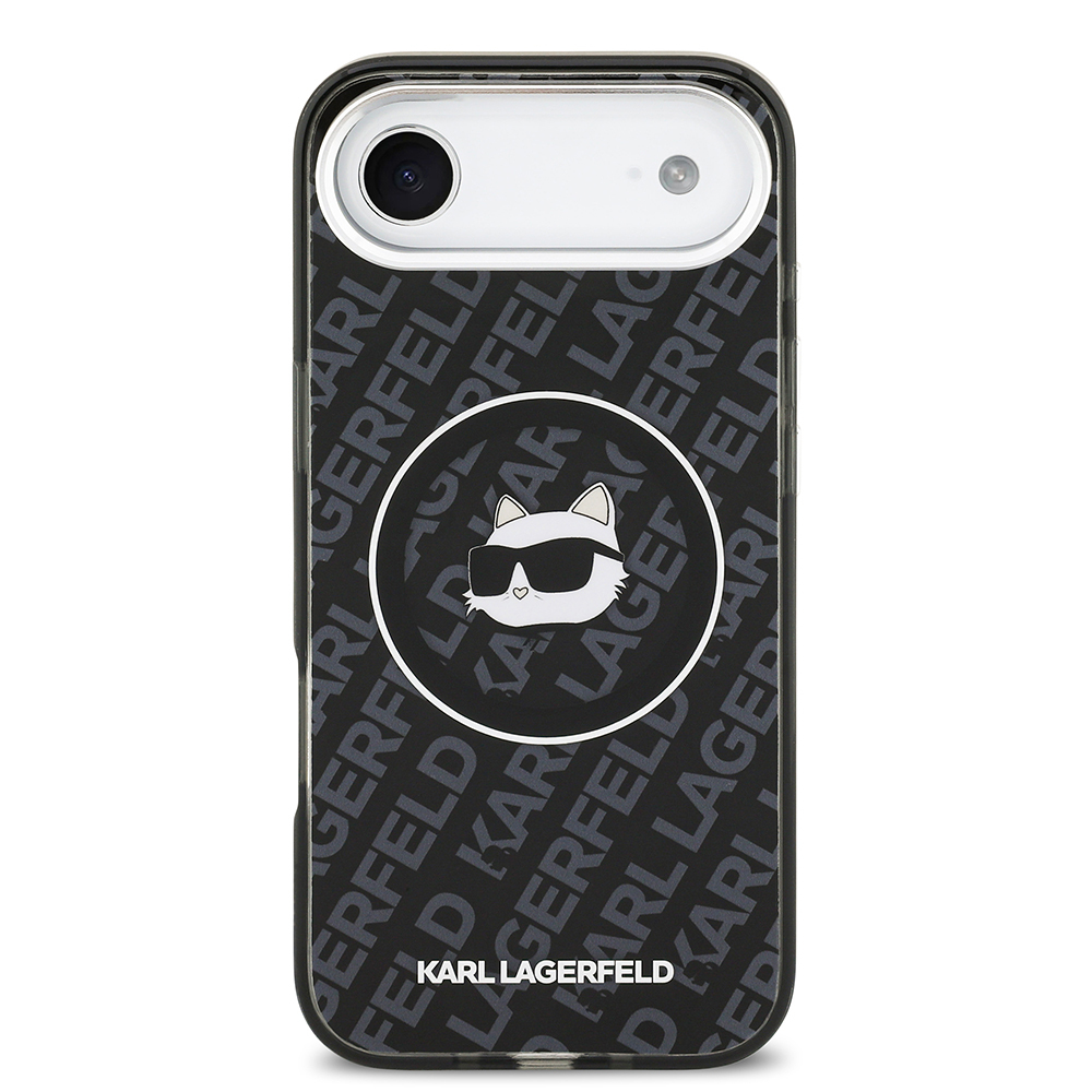 Apple iPhone 17 Air Uyumlu Kılıf Karl Lagerfeld Orjinal Lisanslı IML Baskılı Choupette Heads Kapak - 2