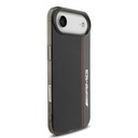 Apple iPhone 17 Air Uyumlu Kılıf AMG Orjinal Lisanslı M-safe Şarj Özellikli IML Baskı Logolu Çift Katmanlı Bow Lines Kapak - 3
