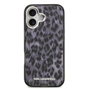 Apple iPhone 17 Uyumlu Kılıf Karl Lagerfeld Orjinal Lisanslı M-safe Şarj Özellikli IML Leopar Baskılı Kapak - 2