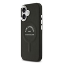 Apple iPhone 17 Uyumlu Kılıf Karl Lagerfeld Orjinal Lisanslı M-safe Şarj Özellikli Metal Kamera ve Buton Tasarımlı Paris RSG PU Deri Kapak - 1