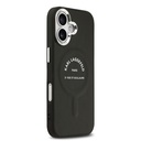 Apple iPhone 17 Uyumlu Kılıf Karl Lagerfeld Orjinal Lisanslı M-safe Şarj Özellikli Metal Kamera ve Buton Tasarımlı Paris RSG PU Deri Kapak - 3