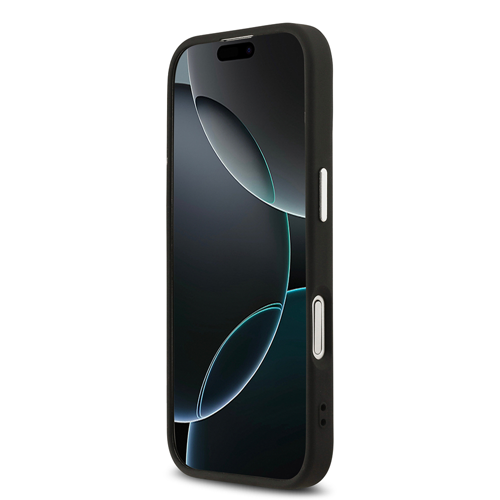 Apple iPhone 17 Uyumlu Kılıf Karl Lagerfeld Orjinal Lisanslı M-safe Şarj Özellikli Metal Kamera ve Buton Tasarımlı Paris RSG PU Deri Kapak - 4