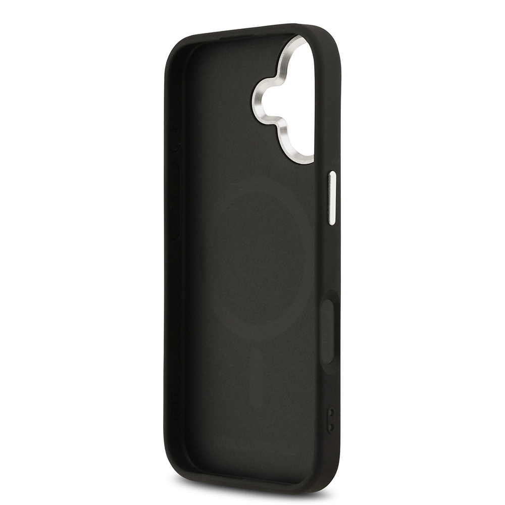 Apple iPhone 17 Uyumlu Kılıf Karl Lagerfeld Orjinal Lisanslı M-safe Şarj Özellikli Metal Kamera ve Buton Tasarımlı Paris RSG PU Deri Kapak - 6