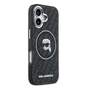 Apple iPhone 17 Uyumlu Kılıf Karl Lagerfeld Orjinal Lisanslı IML Baskılı KL Heads Kapak - 3