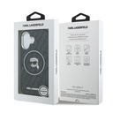 Apple iPhone 17 Uyumlu Kılıf Karl Lagerfeld Orjinal Lisanslı IML Baskılı KL Heads Kapak - 7