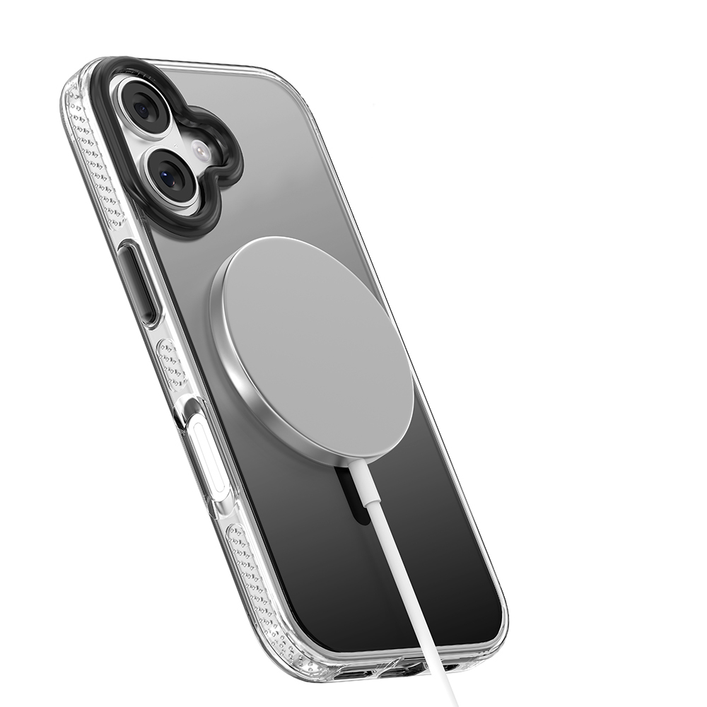 Apple iPhone 17 Uyumlu Kılıf M-safe Şarj Özellikli Sararmaya Karşı Dayanıklı Mutural Icesense Serisi Kapak - 5