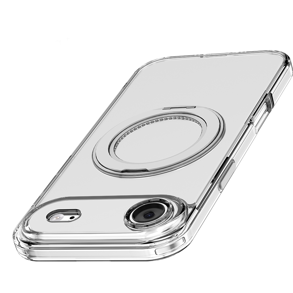 Apple iPhone 17 Air Uyumlu Kılıf M-safe Şarj Özellikli Standlı Airbag Tasarımlı Mutural Fresh Serisi Kapak - 5