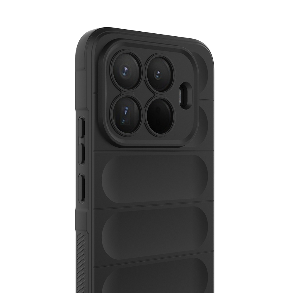 Xiaomi 15 UyumluT Pro Kılıf Esnek TPU Oyuklu Arka Yüzey Tasarımlı Zore Etnik Silikon Kapak - 3