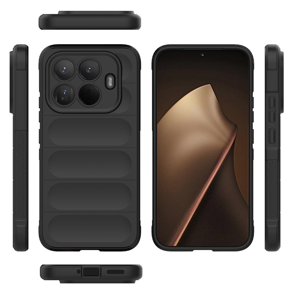 Xiaomi 15 UyumluT Pro Kılıf Esnek TPU Oyuklu Arka Yüzey Tasarımlı Zore Etnik Silikon Kapak - 24