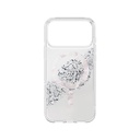 Apple iPhone 17 Pro Max Uyumlu Kılıf M-safe Şarj Parlak Kristal Desenli Coehl Crystelle Kapak - 1