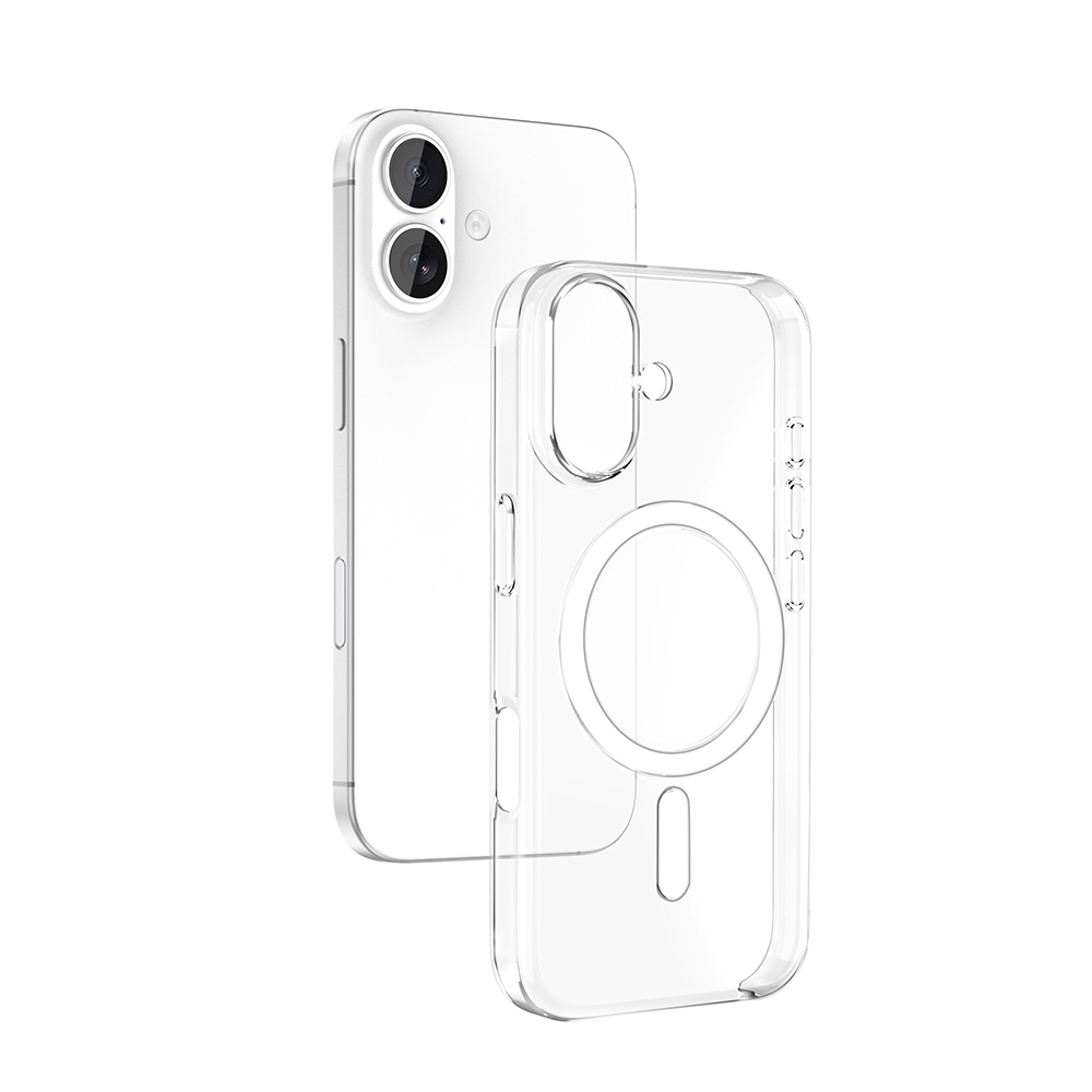 Apple iPhone 17 Uyumlu Kılıf Zore Wireless Şarj Özellikli Şeffaf Orjin Kapak - 3