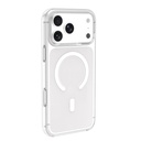 Apple iPhone 17 Pro Uyumlu Kılıf Zore Wireless Şarj Özellikli Şeffaf Orjin Kapak - 1