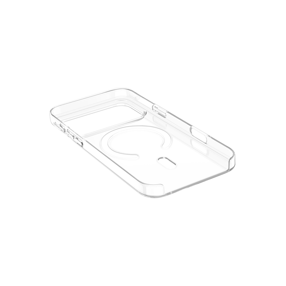 Apple iPhone 17 Pro Uyumlu Kılıf Zore Wireless Şarj Özellikli Şeffaf Orjin Kapak - 4