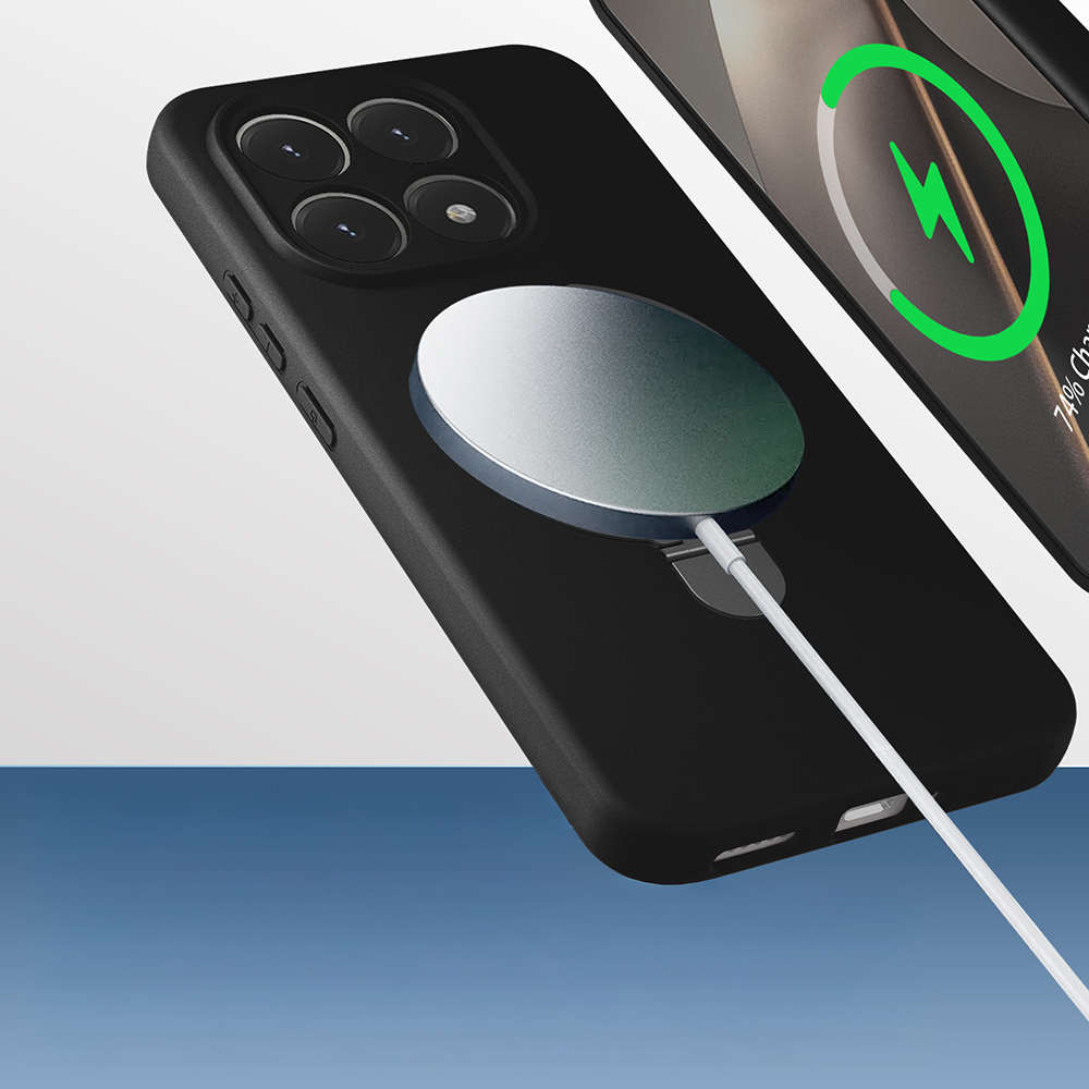 Xiaomi 15 UyumluT Kılıf M-safe Şarj Özellikli Standlı Zore Samara Kapak - 1