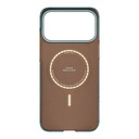 Apple iPhone 17 Pro Max Uyumlu Kılıf M-safe Şarj Özellikli Aramid Fiber Pitaka Glints of Gold Ultra Slim Serisi Kapak - 3
