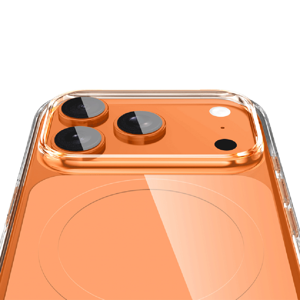 Apple iPhone 17 Pro Max Uyumlu Kılıf M-safe Şarj Özellikli Şeffaf Tasarımlı Wlons Apel Kapak - 4
