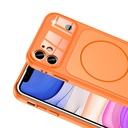 Apple iPhone 11 Uyumlu Kılıf Zore M-Safe Şarj Özellikli Kamera Korumalı Formen Kapak - 6